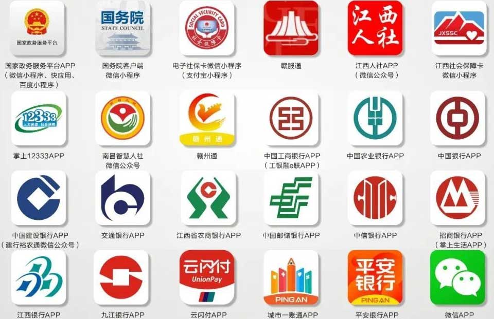 江西省電子社?？ǖ纳暾埡灠l(fā)渠道